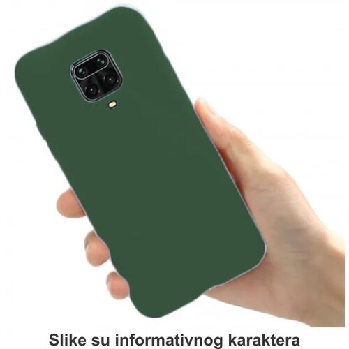  MCTK4-Redmi note 10 5g futrola utc ultra tanki color silicone dark green (59) Cene