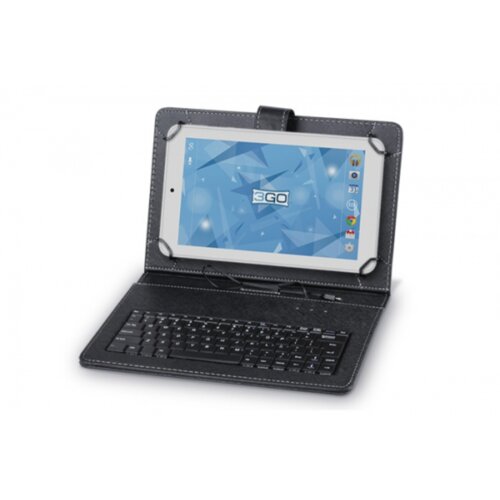 3GO Tablični pokrov z USB 10 &amp;#039;&amp;#039;črna tipkovnica, (20605472) Slike