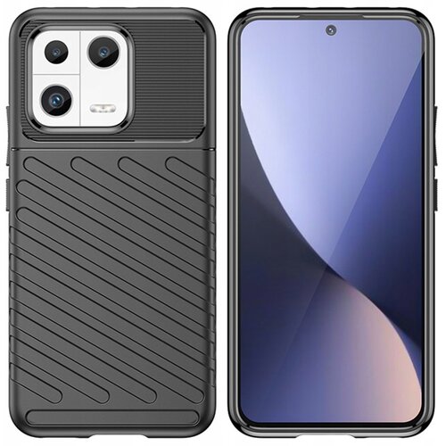 HURTEL THUNDER CASE POKROV OHI&Scaron;JE ZA XIAOMI 13 ČRN ZAD, (21896259) Cene