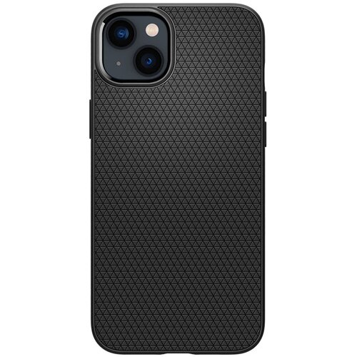 Spigen Maska za telefon Liquid Air za iPhone 14 Plus mat crna Cene