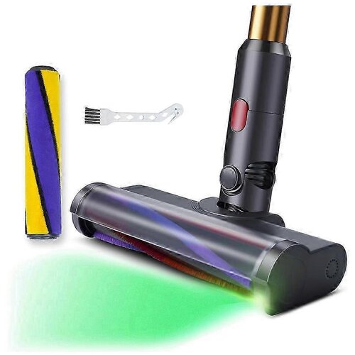 INORCO Primeren za V7 V8 V10 V11 V15 sesalnik Krtaa s obo za tla z LED osvetlitvijo Skriti prah Primeren za trda tla, (21984077) Slike