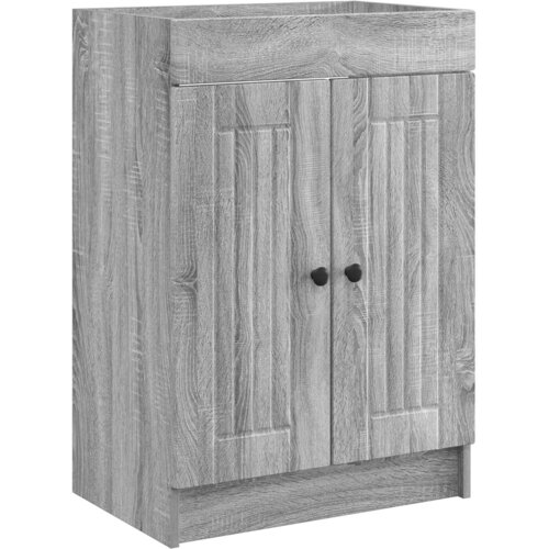 vidaXL Omarica pod umivalnikom Siva Sonoma 56 x 37,5 x 81 cm, (5000245090) Cene