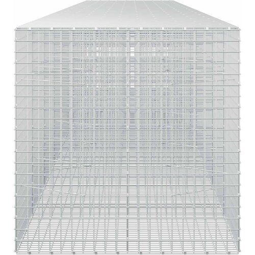  Gabion s 5 mm žicom i mrežom 5x5 cm 950x100x100 cm Slike
