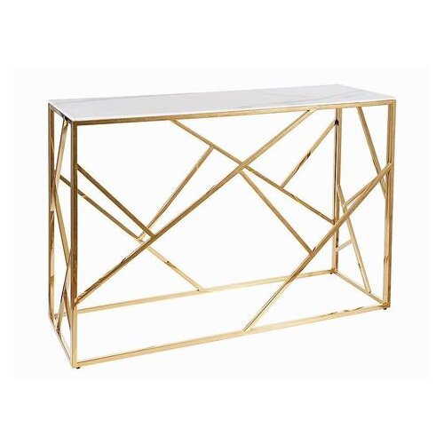 Konzola ESCADA C II 120*40*78 CM CRNI MRAMOR/ZLATO Slike