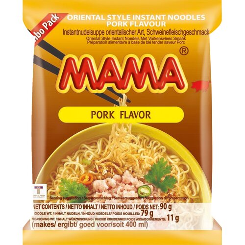 Instant Noodles - Pork Flavour - 90 g Cene