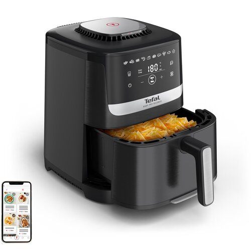 Tefal Easy Fry Silence EY5528E0 fryer Single 5 L Stand-alone Hot air fryer Black, Stainless steel Cijene