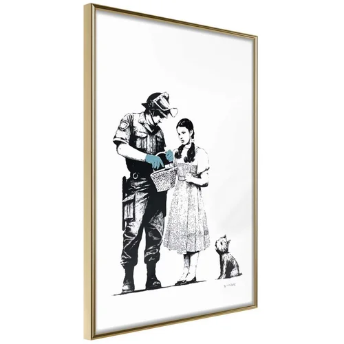  Poster - Banksy: Stop and Search 20x30