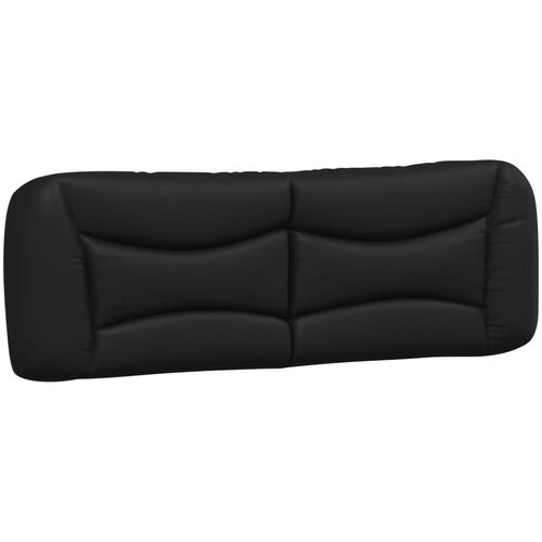 vidaXL Vzglavna stranica črna 152 cm umetno usnje, (21095046) Cene