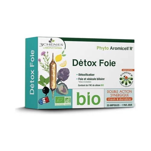 3 Chenes Laboratories detox Ampoules Organic Cene
