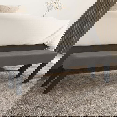 VidaXL Klupa tamnosivi 100x30x30 cm bar&amp;scaron;unasti Slike