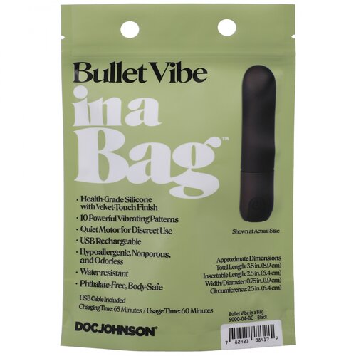 Doc Johnson in a Bag Vibrating Bullet Black Cijene