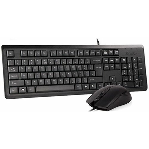 A4Tech KR-9276 usb us combo crna tastatura Slike
