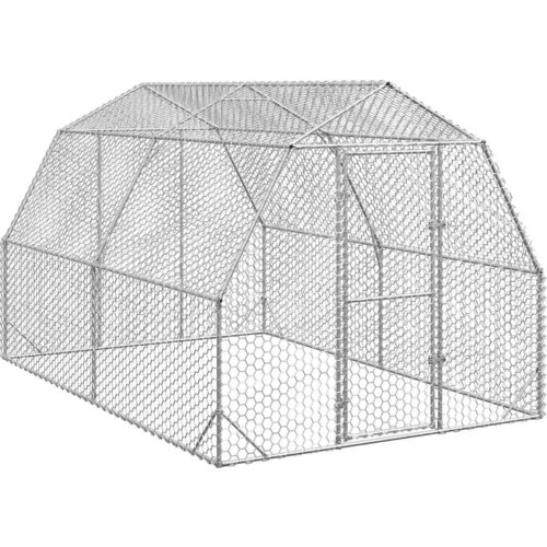 vidaXL Pi&scaron;čančji poligon 2,5x4x2,25 m Pocinkano jeklo, (21830247) Cene