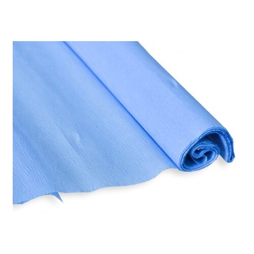 Jolly krep papir, svetlo plava, 50 x 200cm ( 135551 ) Slike