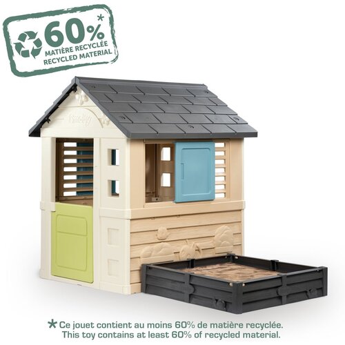 Smoby hiška Square playhouse 174 x 110 x 127 cm Cene