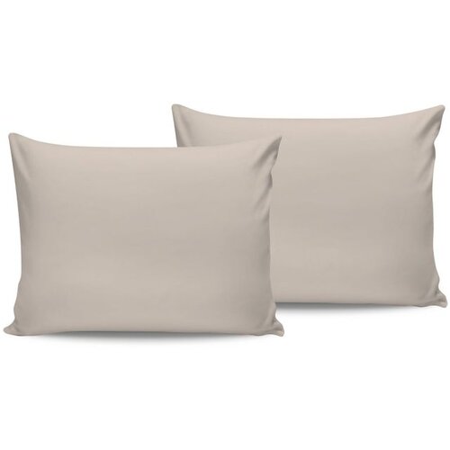  De Cream Cream Satin Pillowcase Set (2 Pieces) Cene
