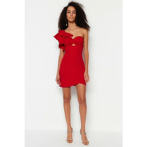 Trendyol Dress - Red - Wrapover