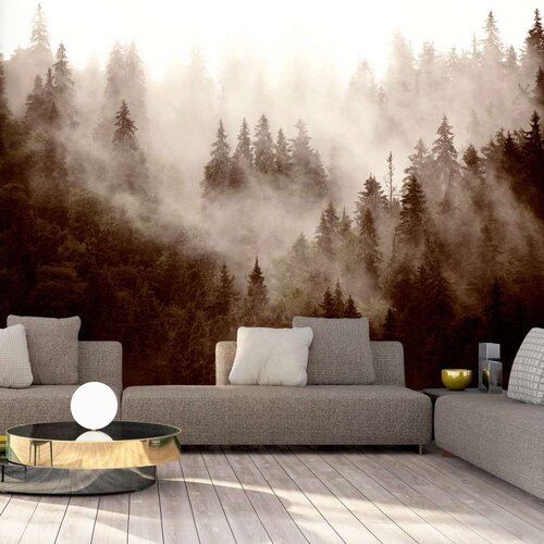  Tapeta - Mountain Forest (Sepia) 150x105 Slike