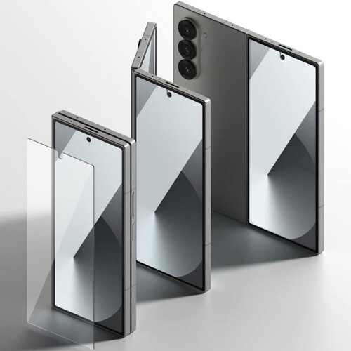 Ringke Cover Display kaljeno staklo (2 kom ) za Samsung Galaxy Z Fold 6 - Clear Slike