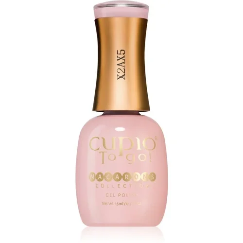 Cupio To Go! Macarons gel lak za nohte z uporabo UV/LED lučke odtenek Pink Sparkling Wine 15 ml