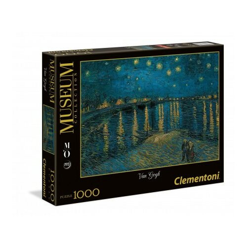 Clementoni puzzle 1000 museum orsay van gogh Slike