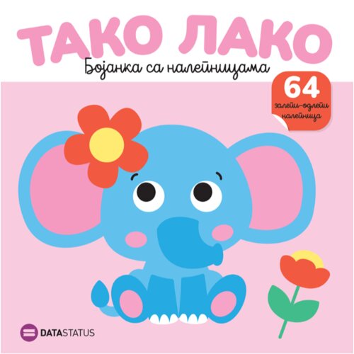 Data Status Tako lako : Slon bojanka sa nalepnicama Slike