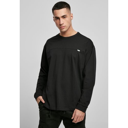 UC Men Organic Cotton Short Curved Oversized LS Black Slike