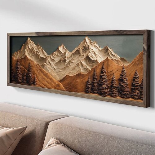 WALLXPERT LAC139-150 Multicolor Decorative Framed MDF Painting Cene