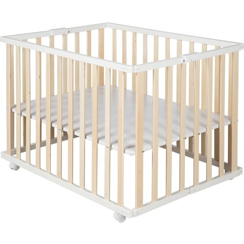 Roba Stajica v beli in naravni barvi 100x75 cm – Cene