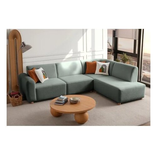 Atelier Del Sofa ugaona garnitura s loft right sea green Cene