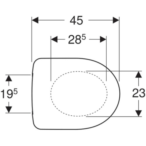 Geberit wc deska selnova (500.330.01.1) Slike