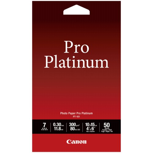 Canon PT-101 10x15 cm, 50 Sheets Photo Paper Pro Platinum 300 g Cijene