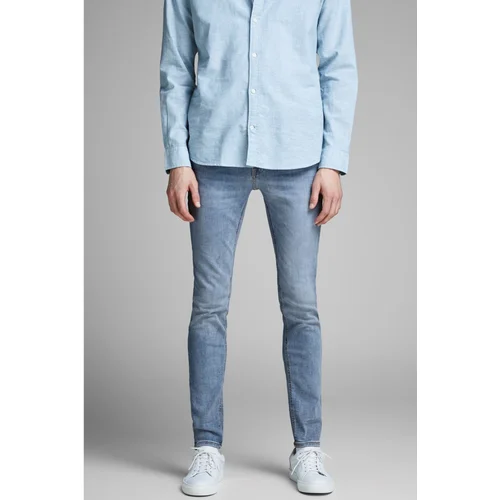 Jack & Jones Light blue skinny fit jeans Liam - Men's