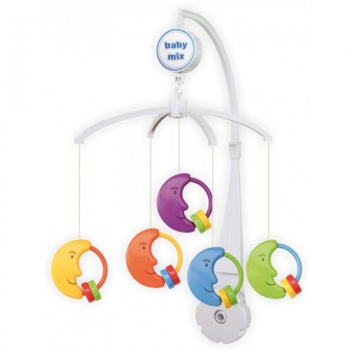 Baby Mix Plastična muzička vrteška mesec Cene