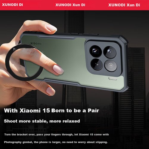  Xundd Maska za mobilni telefon Xiaomi 15 Pro, Providna Slike