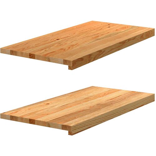 Prozorske klupice 2 kom svijetlosmeđe 80x40x2 cm masivne hrast Cijene