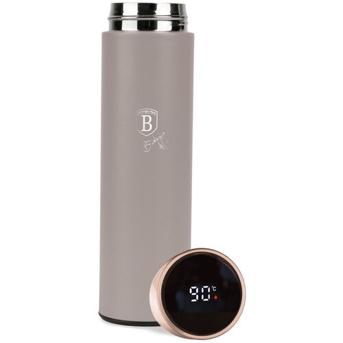 Berlinger Haus Fla&scaron;a sa LED prikazom temperature Taupe Collection BH-9677A, 0,5L, Smeđa Cene