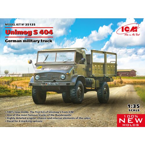 ICM Nemški vojaški tovornjak Unimog S 404, (21287442) Cene