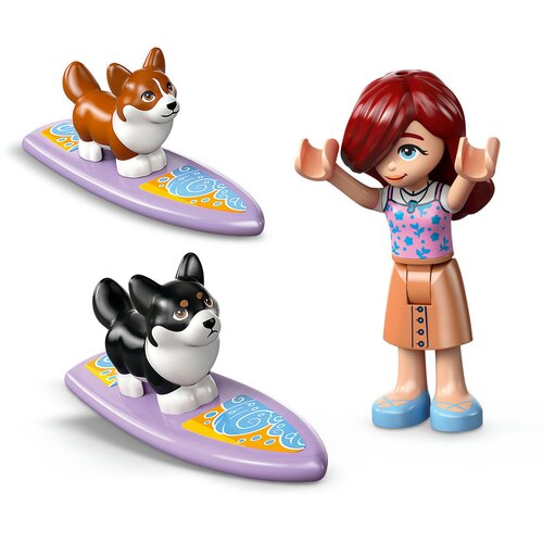 Lego LEGO&amp;reg; Friends - Pustolov&amp;scaron;čina s srferskimi psički in skuterjem (42641) Slike