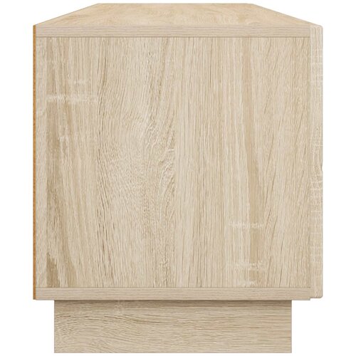  TV stalak 180 x 34,5 x 40 cm Hrast sonoma Konstruirano drvo Slike