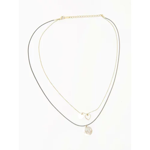 Yups Gold plated necklace dbi0474. R21