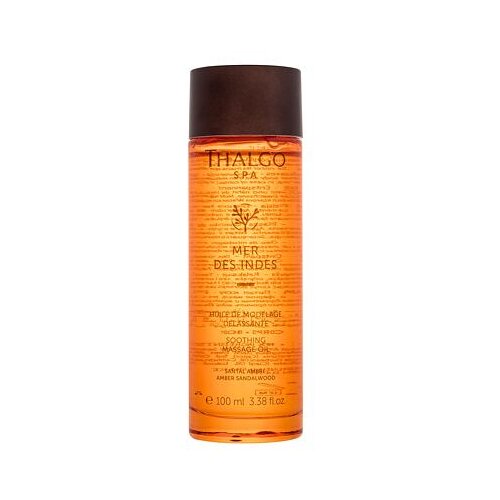 Thalgo SPA Mer Des Indes Soothing Massage Oil pomirjajoče masažno olje 100 ml za ženske Slike