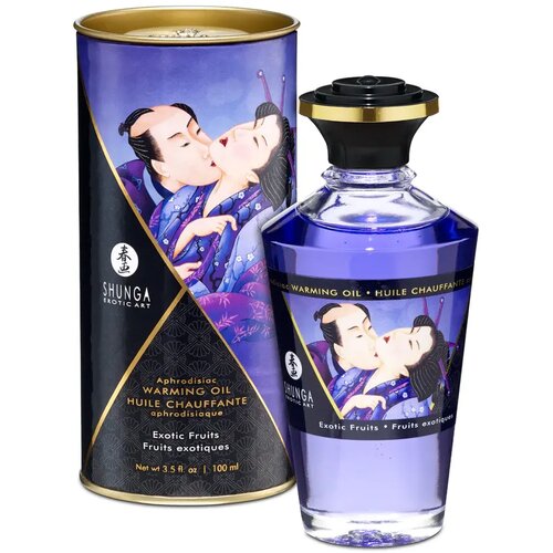 Shunga Jestivo ulje Exotic Fruits, 100ml Slike