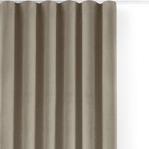 Filumi Bež žametna zavesa za delno zatemnitev 530x175 cm Velto &amp;ndash; Slike