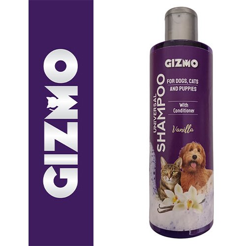 Gizmo univerzalni šampon sa regeneratorom za pse i mačke - 250ml mandarina Slike