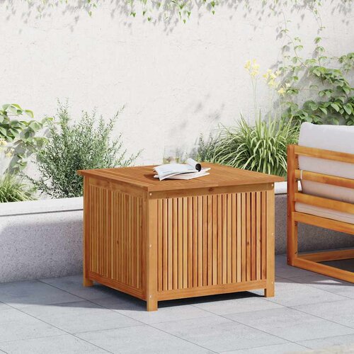 vidaXL Vrtna kutija za pohranu 75x75x58 cm od masivnog drva bagrema Cene
