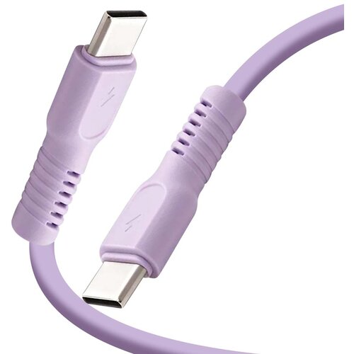 Forever Polnilni kabel 3A in sinhronizacija USB-C na USB-C 60W 1,8m, Vijolična, (5000191822) Cene
