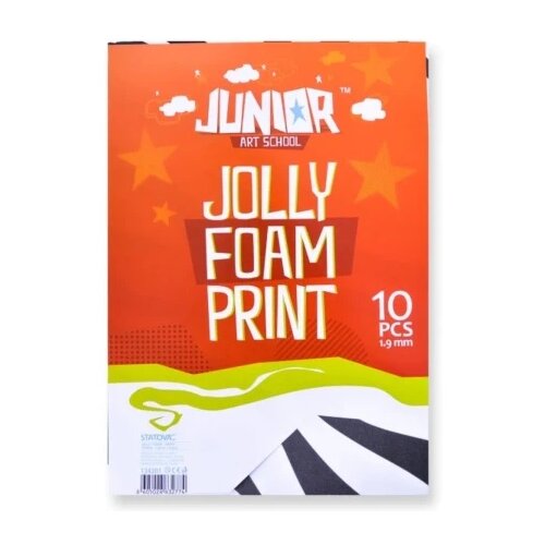 Junior jolly printed foam eva pena &amp;scaron;tampana zebra a4 10k ( 134301 ) Slike