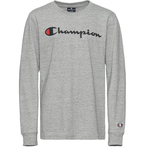 Champion Authentic Athletic Apparel Majica pegasto siva / ognjeno rdeča / črna