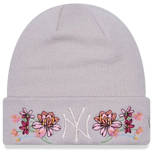 New Era Mlb Wmns Floral Cuff Beanie Neyyan Kulich Siva Slike